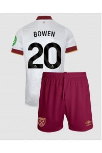 Fotbalové Dres West Ham United Jarrod Bowen #20 Dětské Třetí Oblečení 2024-25 Krátký Rukáv (+ trenýrky)